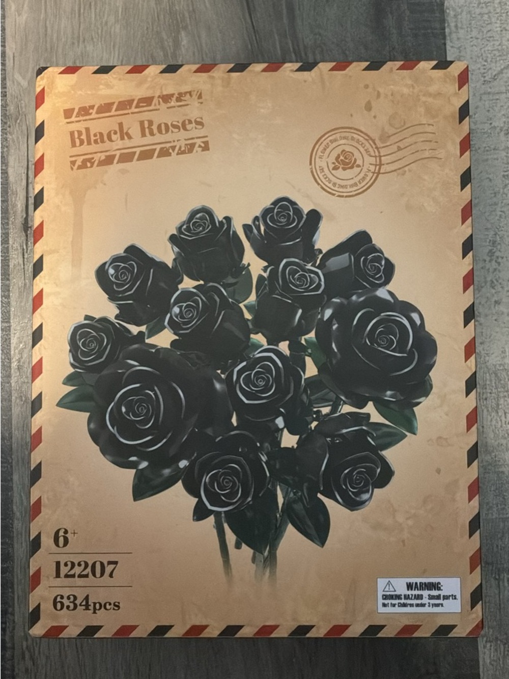 Black Roses Building set